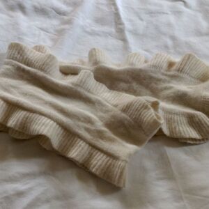 LAUREN RALPH Lauren ruffled lambs wool and rabbit hair scarf